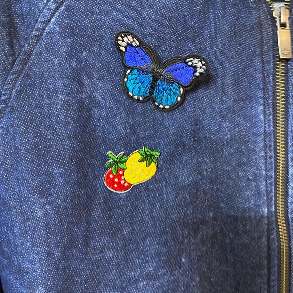 Adidas stonewashed denim jacket size XL - Picture 6 of 12